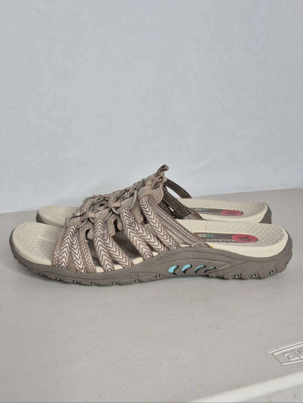 Skechers Reggae - Repetition Athletic Slide Sandals - Size 10 - Picture 5 of 15